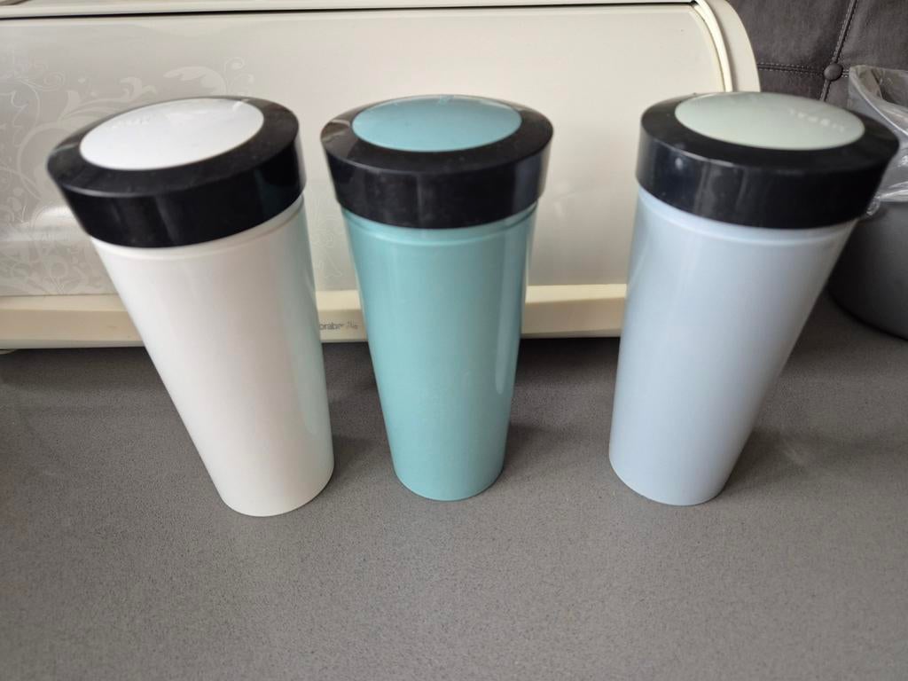 Mepal drinkbekers - Nieuwstaat - 3 stuks, Ophalen of Verzenden, Zo goed als nieuw