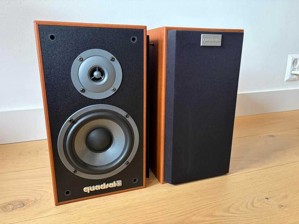 Quadral QLX 105 luidsprekers, Audio, Tv en Foto, Luidsprekers, Zo goed als nieuw, 120 watt of meer, Front, Rear of Stereo speakers