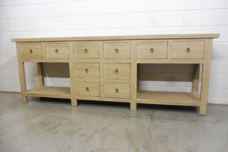 Groot landelijk dressoir 250cm
