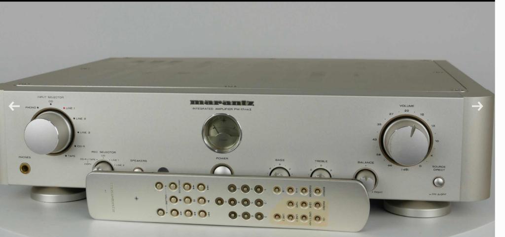 Marantz PM17 MK2 Geïntegreerde Versterker, Audio, Tv en Foto, Versterkers en Receivers, Overige merken, Ophalen of Verzenden