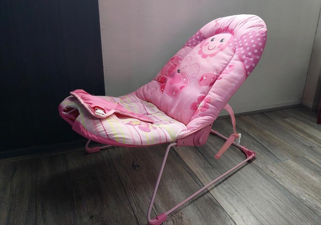 Roze  Wipstoel, Gebruikt, Verstelbaar, Wipstoel, Ophalen