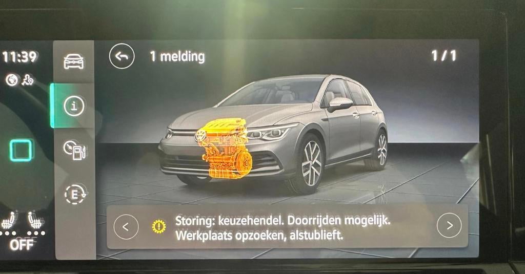 Keuzehendel storing, wij lossen het op., Ophalen, Zo goed als nieuw