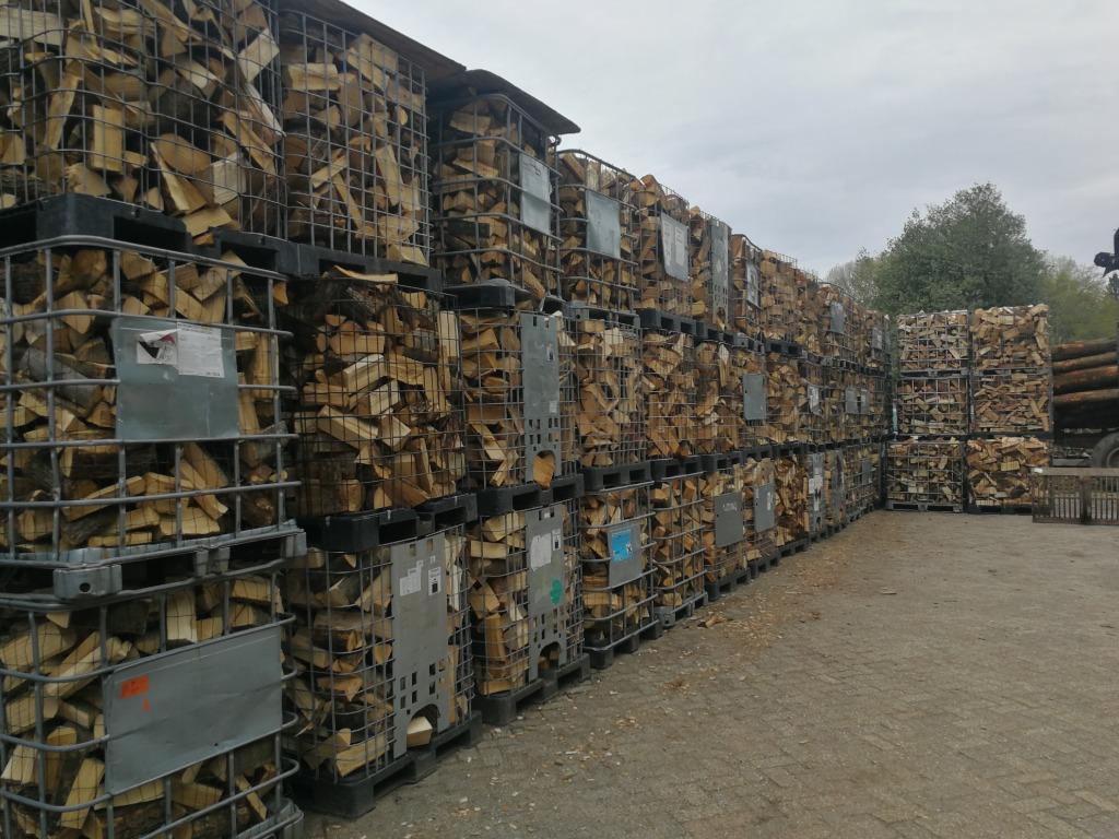 haardhout, 6 m³ of meer, Ophalen, Eikenhout, Blokken