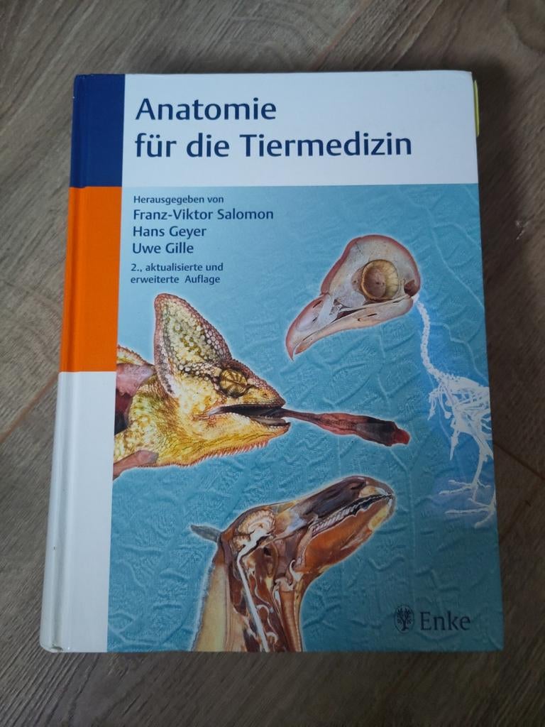Anatomie für die Tiermedizin, Boeken, Studieboeken en Cursussen, Beta, Ophalen of Verzenden