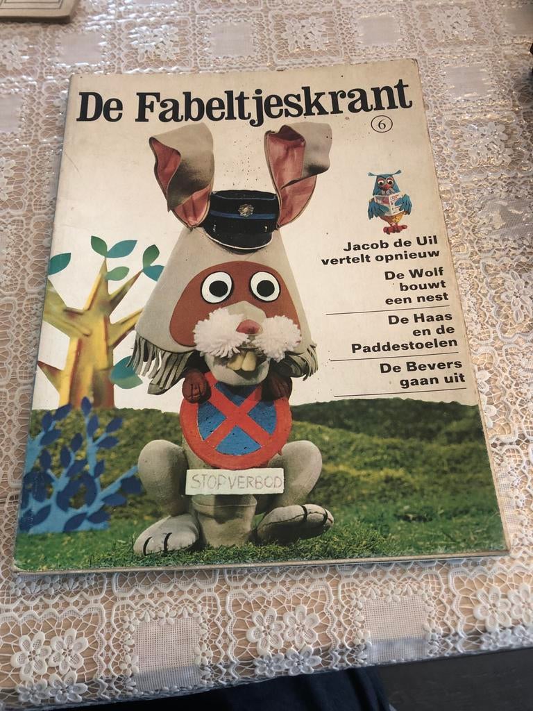 De Fabeltjeskrant  strip van 1968, Antiek en Kunst, Ophalen of Verzenden