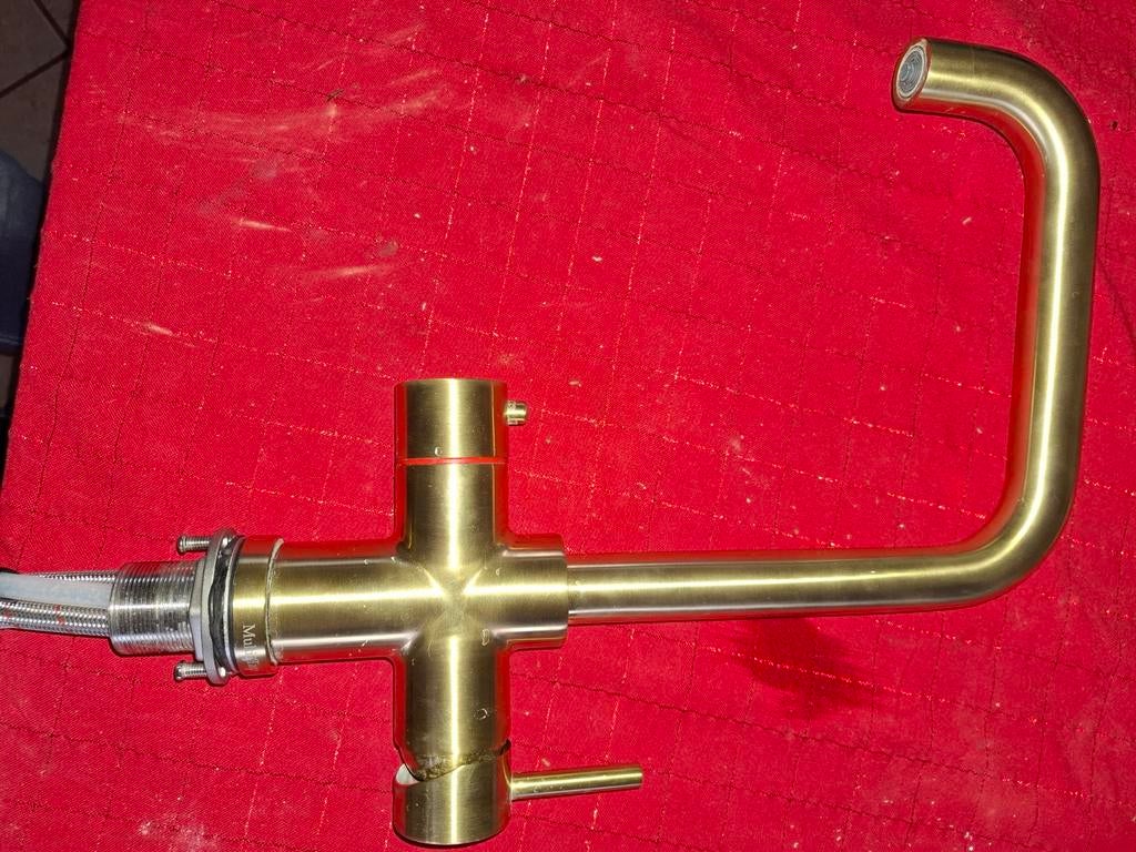 Multi-Tap Filtrete 3in1 Kokend Water Kraan Gold/ Messing, Ophalen of Verzenden