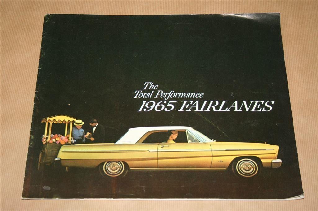 Zeldzame reclame-uitgave - Ford Fairlane - 1965 !!, Ophalen of Verzenden, Gelezen, Ford