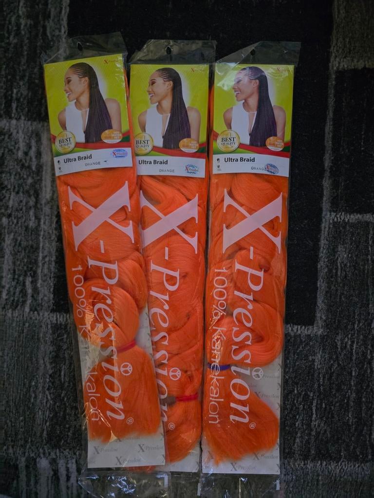 X-Pression Haarverlenging - 3 pakken, Ophalen of Verzenden, Nieuw, Pruik of Haarverlenging