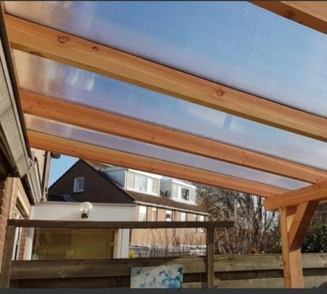 polycarbonaat platen afdak overkapping nieuw gebuikt goedkoo, Ophalen, Overige materialen, Minder dan 20 mm, Zo goed als nieuw