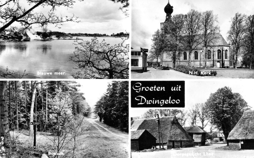 Ansichtkaart Dwingeloo, Verzenden, 1960 tot 1980, Gelopen, Drenthe
