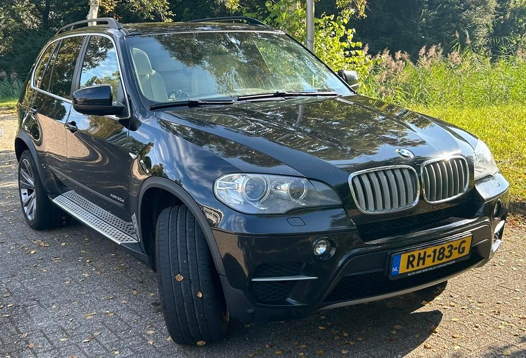 BMW X5 Xdrive 30D, e70 2012 Zwart, Euro5, luxe uitvoering, Auto's, BMW, Automaat, Euro 5, 2993 cc, Zwart