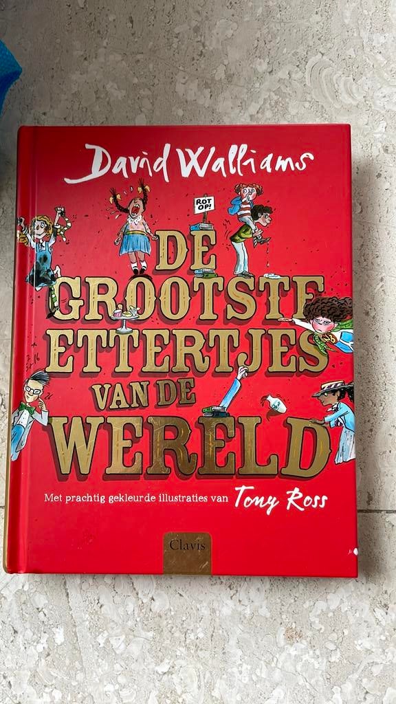 David Walliams - De grootste ettertjes van de wereld, Boeken, Ophalen of Verzenden, Zo goed als nieuw, David Walliams
