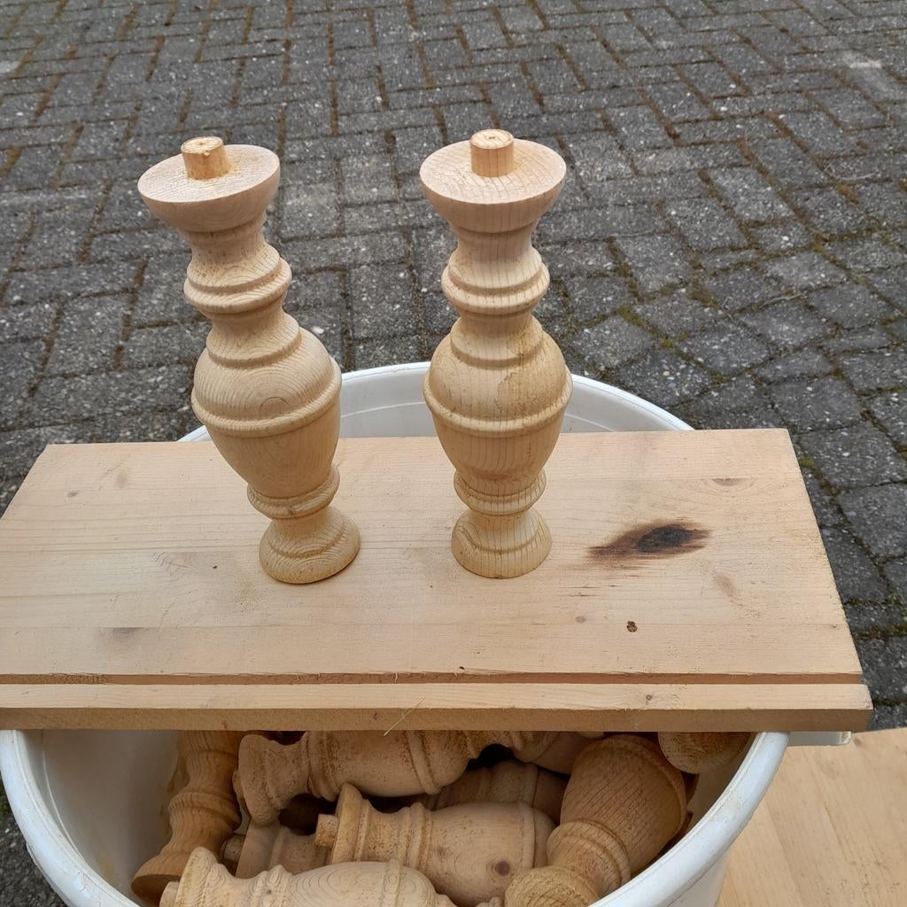 OPRUIMING. Houten Sierelementen - Diverse Soorten, Doe-het-zelf en Verbouw, Hout en Planken, Ophalen, Gebruikt, Minder dan 25 mm