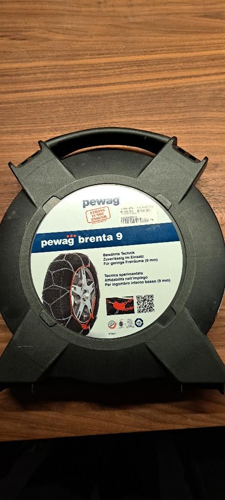 Sneeuwkettingen Pewag Brenta 9, Ophalen, Zo goed als nieuw