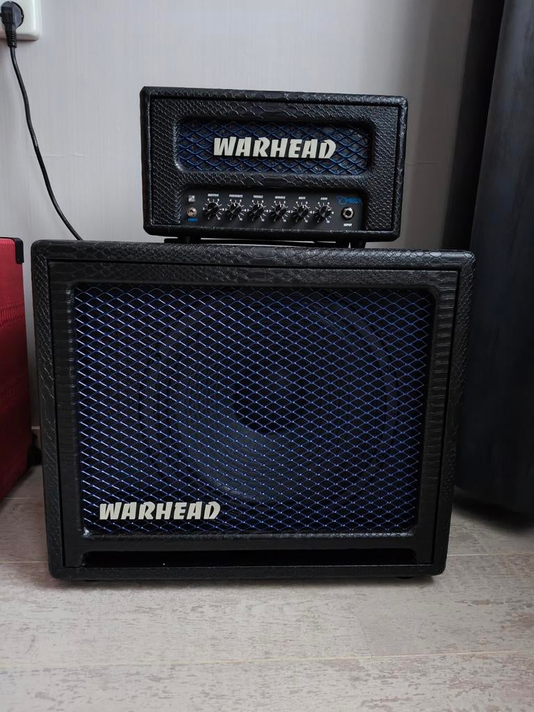 Warhead Dimebag Halfstack Limited Blue edition, Ophalen, Gebruikt, Gitaar, Minder dan 50 watt