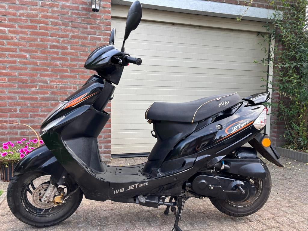 50cc scooter, Ophalen of Verzenden, Zo goed als nieuw
