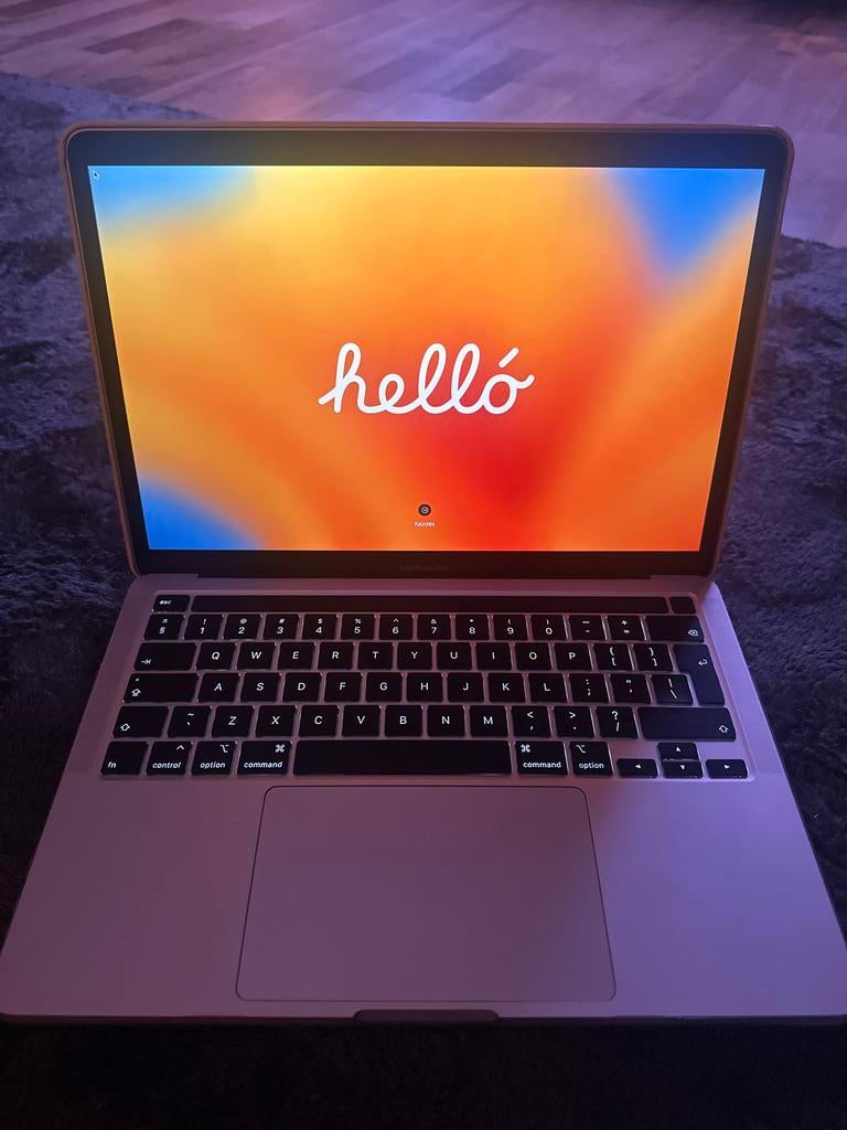 Apple MacBook Pro 13.3" (2020) - i5, 256GB - Zilver, MacBook Pro, 256 GB, 2 tot 3 Ghz, Qwerty