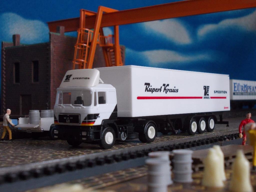 MAN F90 - Albedo Rüpert Kraüs NU € 6,75, Ophalen of Verzenden, Nieuw, Bus of Vrachtwagen, Herpa