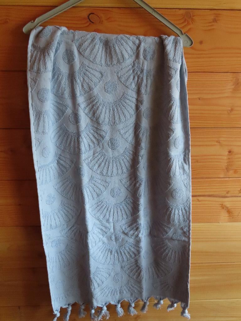 Rivièra maison handdoek badlaken ed wave towel light blue, Huis en Inrichting, Badkamer | Badtextiel en Accessoires, Ophalen of Verzenden