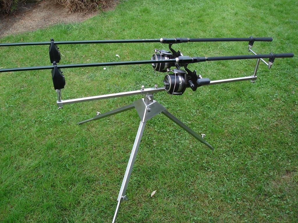 Nieuw rvs compacte tripod rodpod super degelijk en stabiel, Watersport en Boten, Hengelsport | Karpervissen, Ophalen of Verzenden