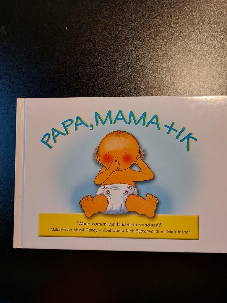 Boekje papa, mama en ik., Ophalen of Verzenden, Zo goed als nieuw
