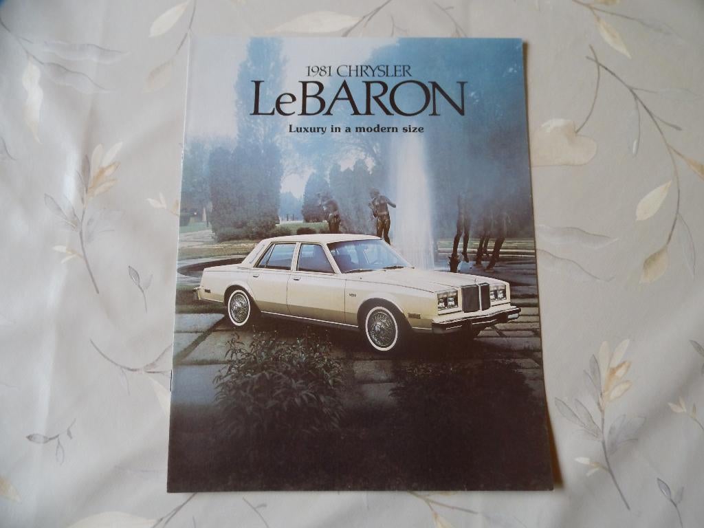 Chrysler LeBaron 1981, Verzenden, Zo goed als nieuw, Overige merken