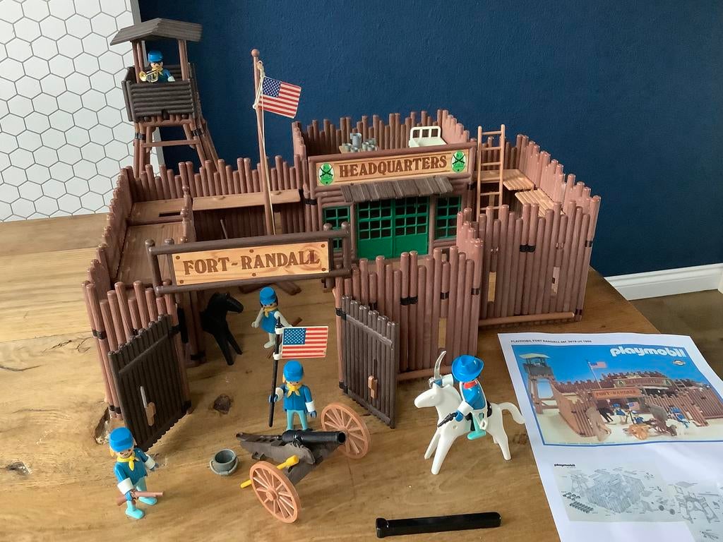 Fort Randall Playmobil uit 1980, Ophalen, Zo goed als nieuw