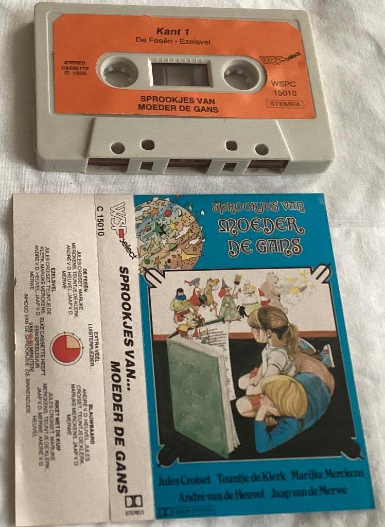 Sprookjes van moeder de Gans MC, Cd's en Dvd's, Cassettebandjes, Gebruikt, Kinderen en Jeugd, 1 bandje, Ophalen of Verzenden