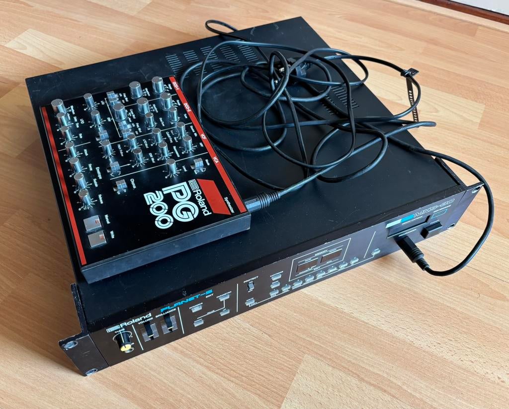 Roland Planet-S / MKS-30 (JX3P) + Roland PG-200 programmer, Ophalen of Verzenden, Zo goed als nieuw