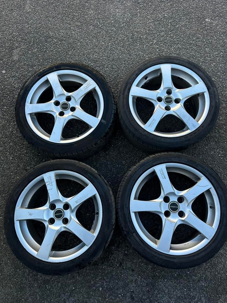 OZ velgen + banden (17 inch), Ophalen, Gebruikt