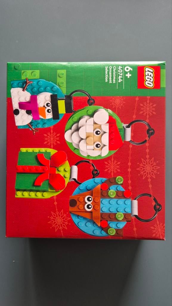 LEGO 40744 Kerst Ornamenten Selectie *Nieuw*, Kinderen en Baby's, Speelgoed | Duplo en Lego, Ophalen of Verzenden, Nieuw, Complete set