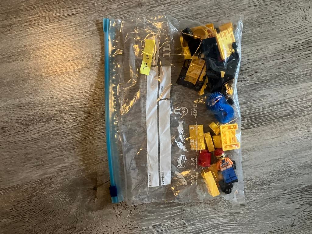 Lego 7242 wegreiniger, Kinderen en Baby's, Speelgoed | Duplo en Lego, Ophalen of Verzenden, Zo goed als nieuw