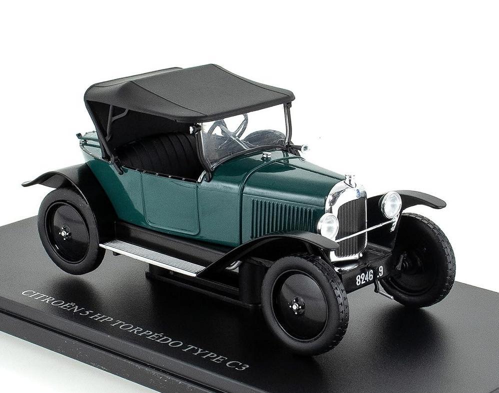 Citroen 5HP Torpedo C3 schaal 1:24 Collection Citroen # 38, Verzenden, Nieuw, Auto, Overige merken