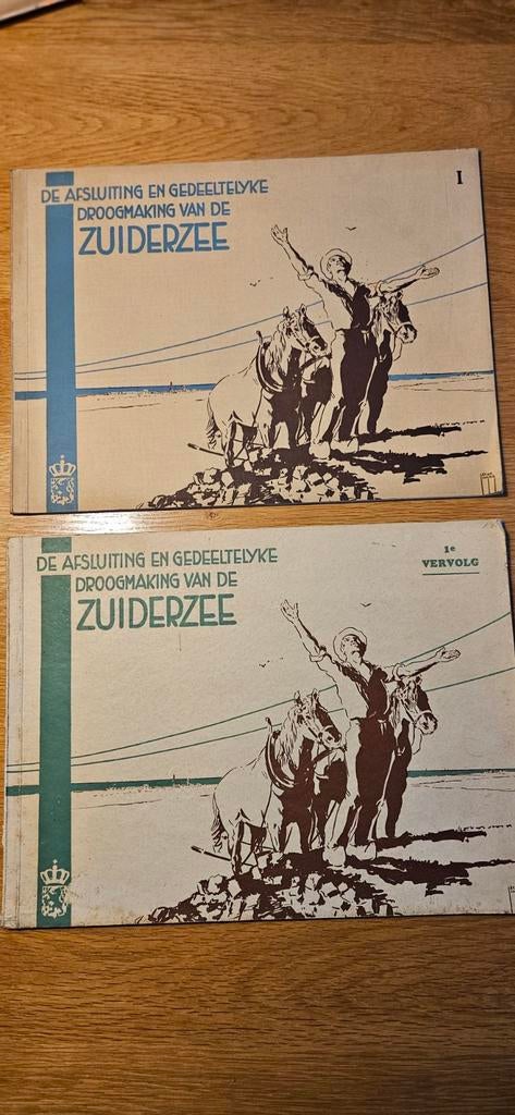 De afsluiting en gedeeltelijke droogmaking van de Zuiderzee, Diverse auteurs, Ophalen of Verzenden, 20e eeuw of later, Gelezen