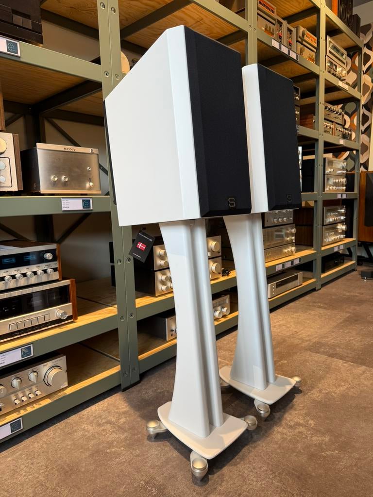 Scansonic M15.2, EX-DEMO, NIEUWSTAAT, met stands, Contact@vintageaudiobreda.nl, Nieuw, 120 watt of meer, Scansonic