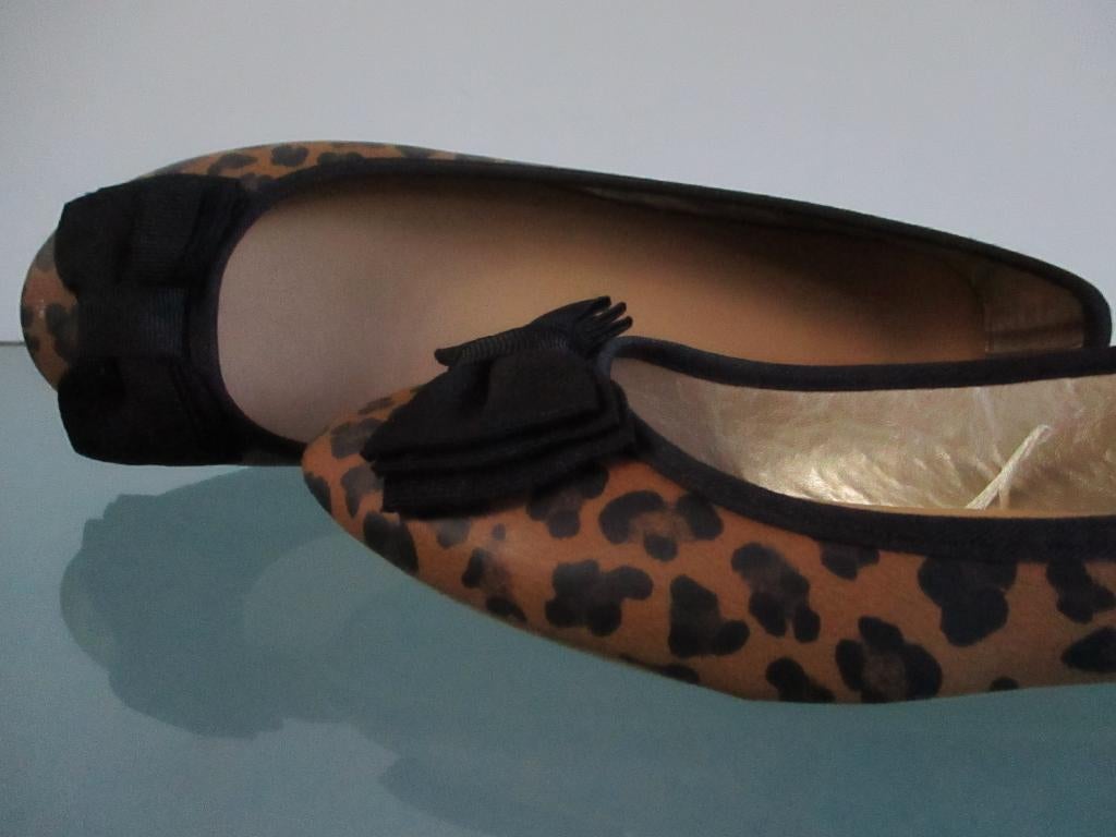 Leopard ballerina’s 39 | Nieuw | Gratis verzenden, Kleding | Dames, Schoenen, Nieuw, Ballerina's, Zwart, Verzenden