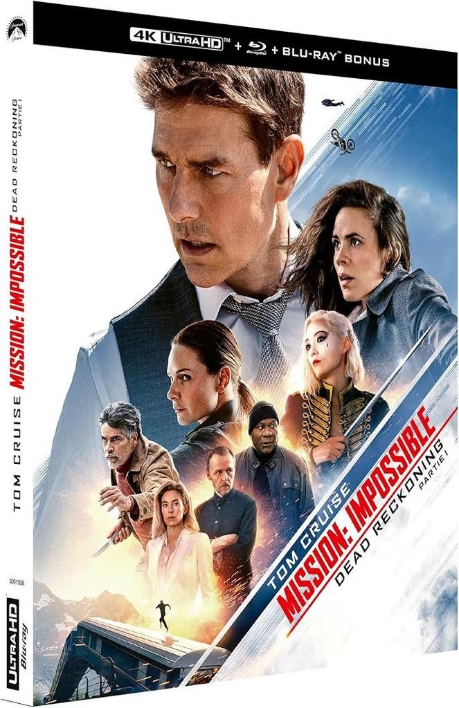 MI: Dead Reckoning 4K UHD/Ultra HD Blu-Ray FR NLO (Sealed), Ophalen of Verzenden, Nieuw in verpakking, Actie