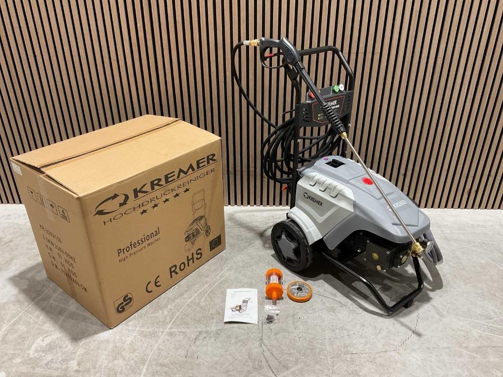 Kremer hogedrukreiniger 3 modellen benzine / 380V / 220V‼️, Tuin en Terras, Hogedrukreinigers, Ophalen, Nieuw, Met regelbare waterdruk