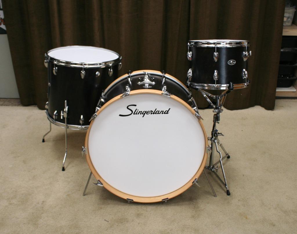drumstel: slingerland shellset vintage osmo, Gebruikt, Jouwdrumstel@gmail.com, Ophalen, Overige merken