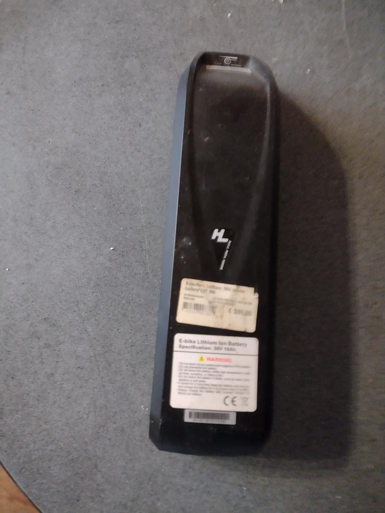 Accu ebike 36 volt down tube hl, Ophalen of Verzenden, Zo goed als nieuw