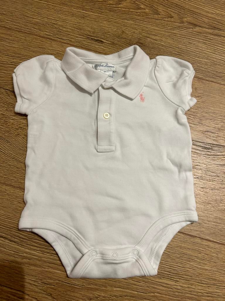 Ralph Lauren Romper - Maat 6M - Zo Goed Als Nieuw, Ophalen of Verzenden, Zo goed als nieuw, Meisje, Shirtje of Longsleeve