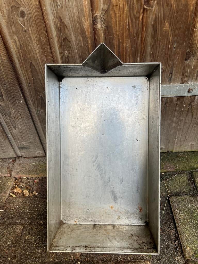 Rvs olie opvangbak, Auto diversen, Autogereedschap, Ophalen, Gebruikt, Onbekend, Onbekend