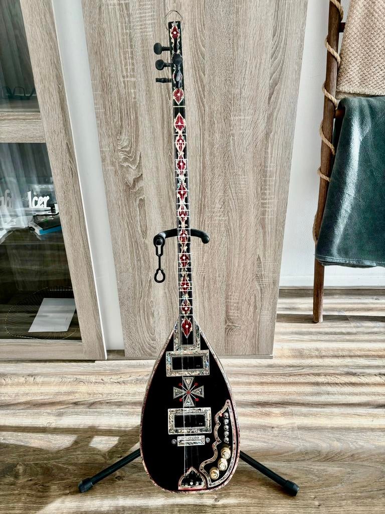 Nieuwe,hoogwaardige op maat gemaakte prof podium-saz bağlama, Muziek en Instrumenten, Snaarinstrumenten | Overige, Ophalen of Verzenden