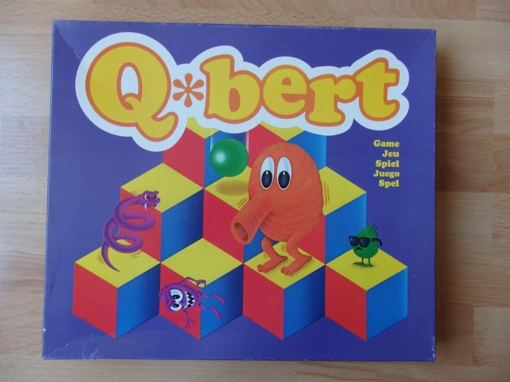 Q*bert bordspel uit 1983 van Clipper/Parker, Ophalen, Gebruikt, Clipper/Parker