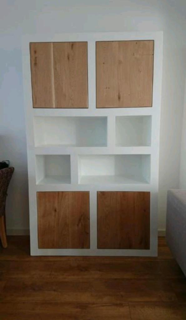 Ontdek Onze MDF Vakkenkasten met Eiken deuren!, Ophalen of Verzenden, Nieuw, Eikenhout, 200 cm of meer