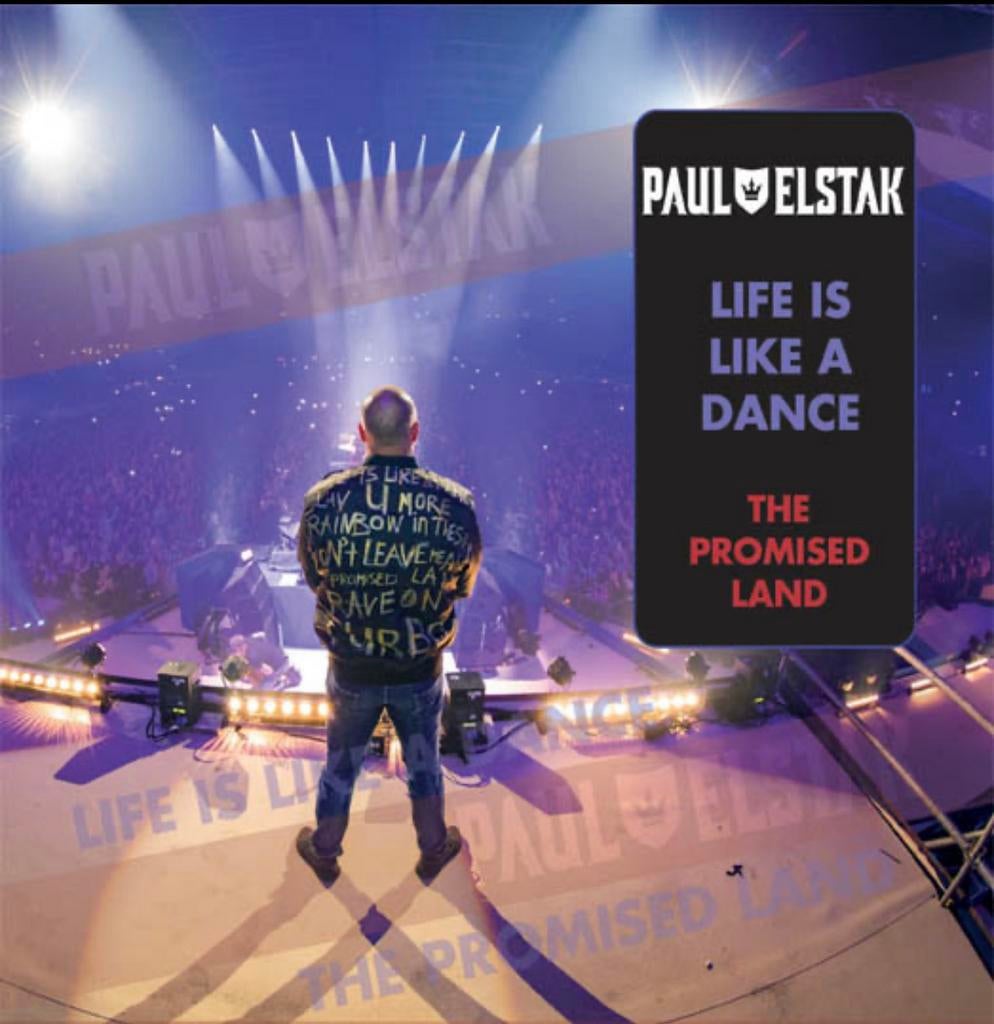 7” Paul Elstak - Life Is Like Dance / The Promised Land, Ophalen of Verzenden, Nieuw in verpakking, Overige formaten, Levenslied of Smartlap
