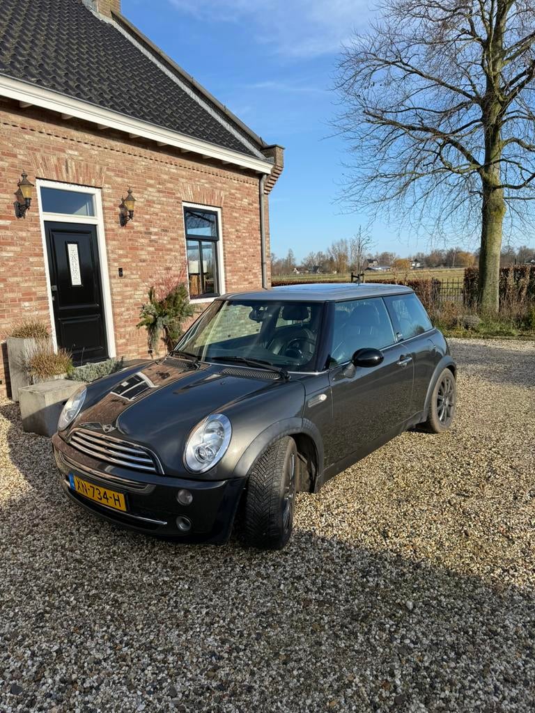 Mini cooper park lane, Zwart, 4 cilinders, 116 pk, Leder
