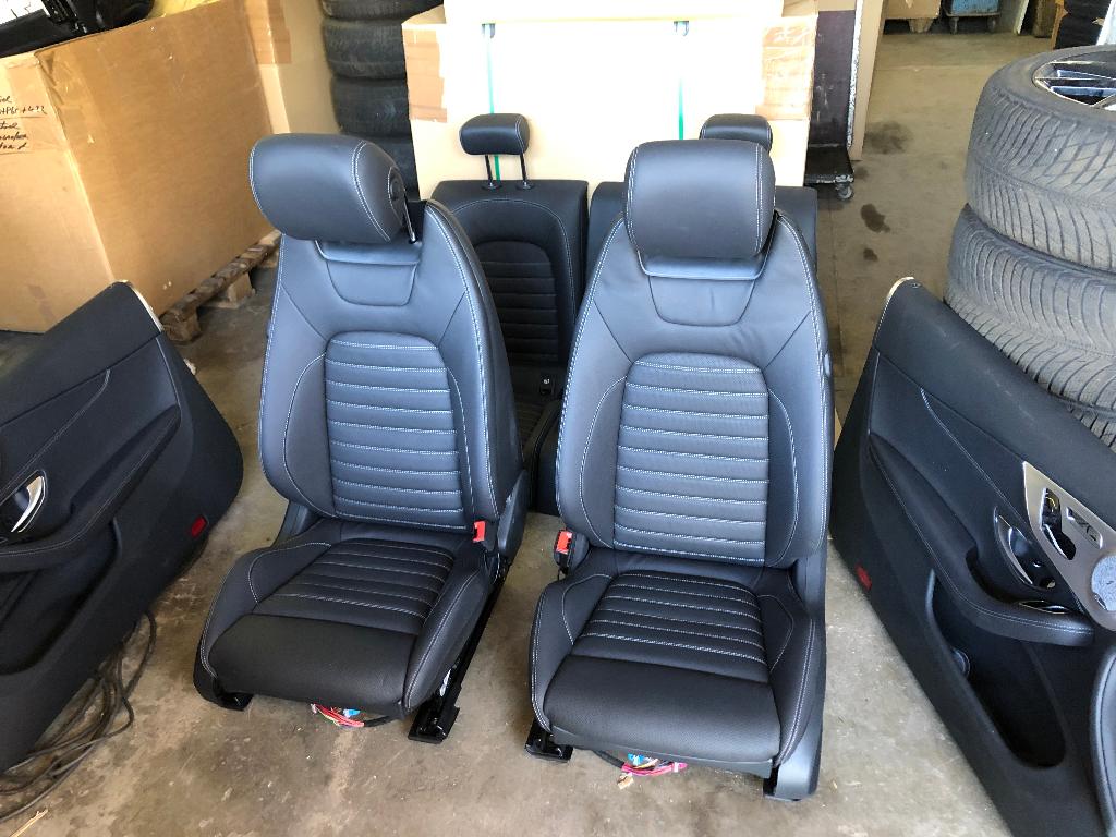 Mercedes C205 C-klasse coupe interieur – verwarmde stoelen, Ophalen, Gebruikt, Mercedes-Benz