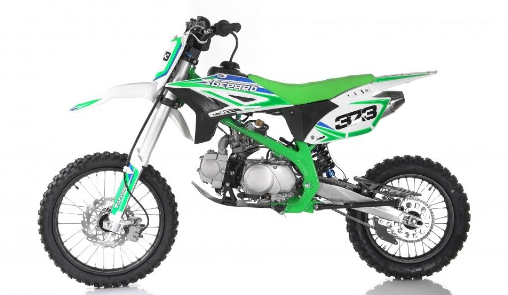 Dirtbike 125cc crossmotor pitbike crossbrommer motor NIEUW, Fietsen en Brommers, Minibikes, Midibikes en Pitbikes, Nieuw, Gepard
