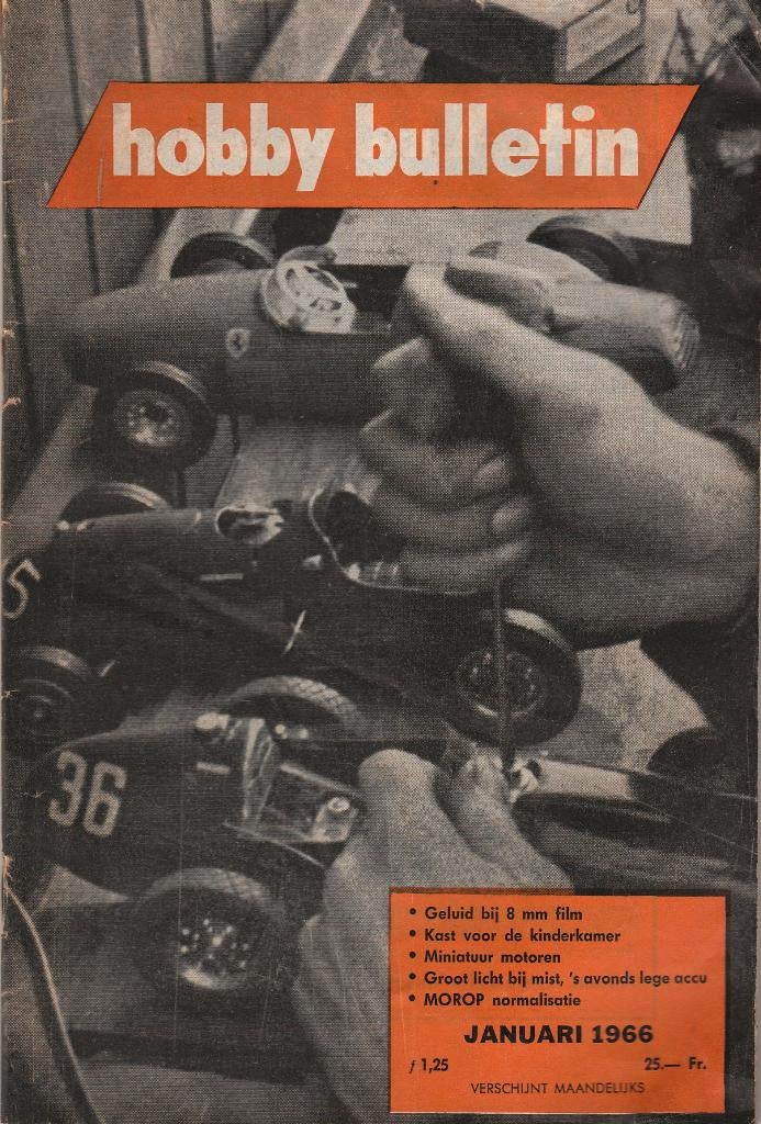 Hobby bulletin jan en feb 1966, Boeken, Ophalen of Verzenden, Gelezen, Overige onderwerpen